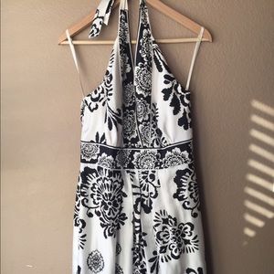 White House Black Market Halter Dress 12